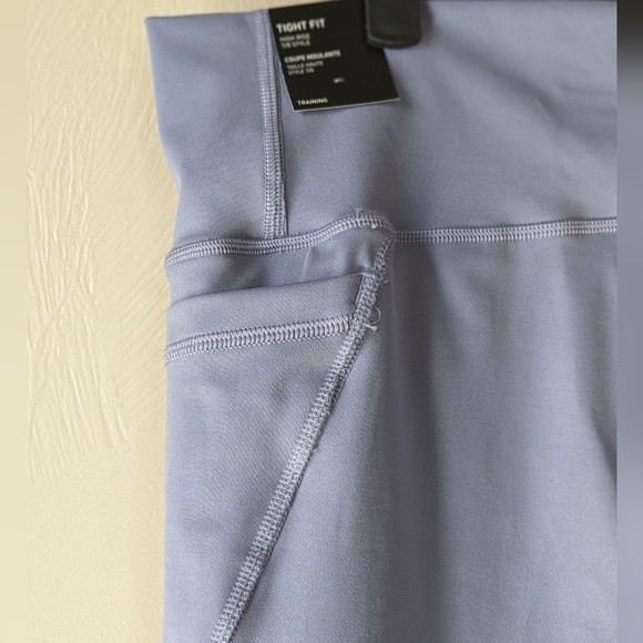 ADIDAS Optime Training Leggings, 7/8 Length, Silver Violet, NWT! XL - Picture 8 of 10